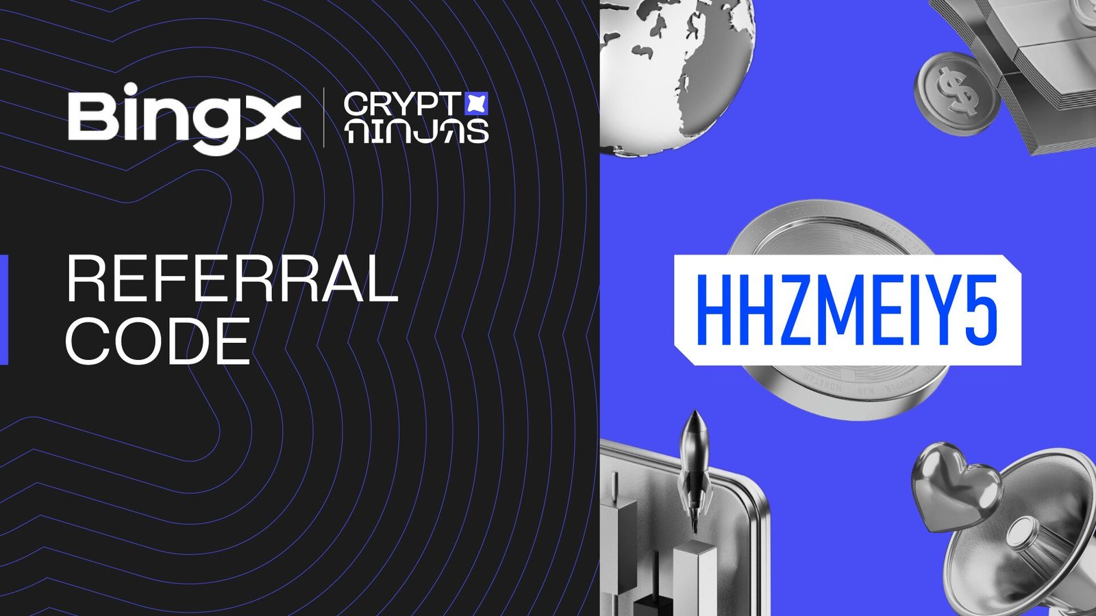 BingX Referral Code 2026: HHZMEIY5 ($6,000+ Sign Up Bonus)