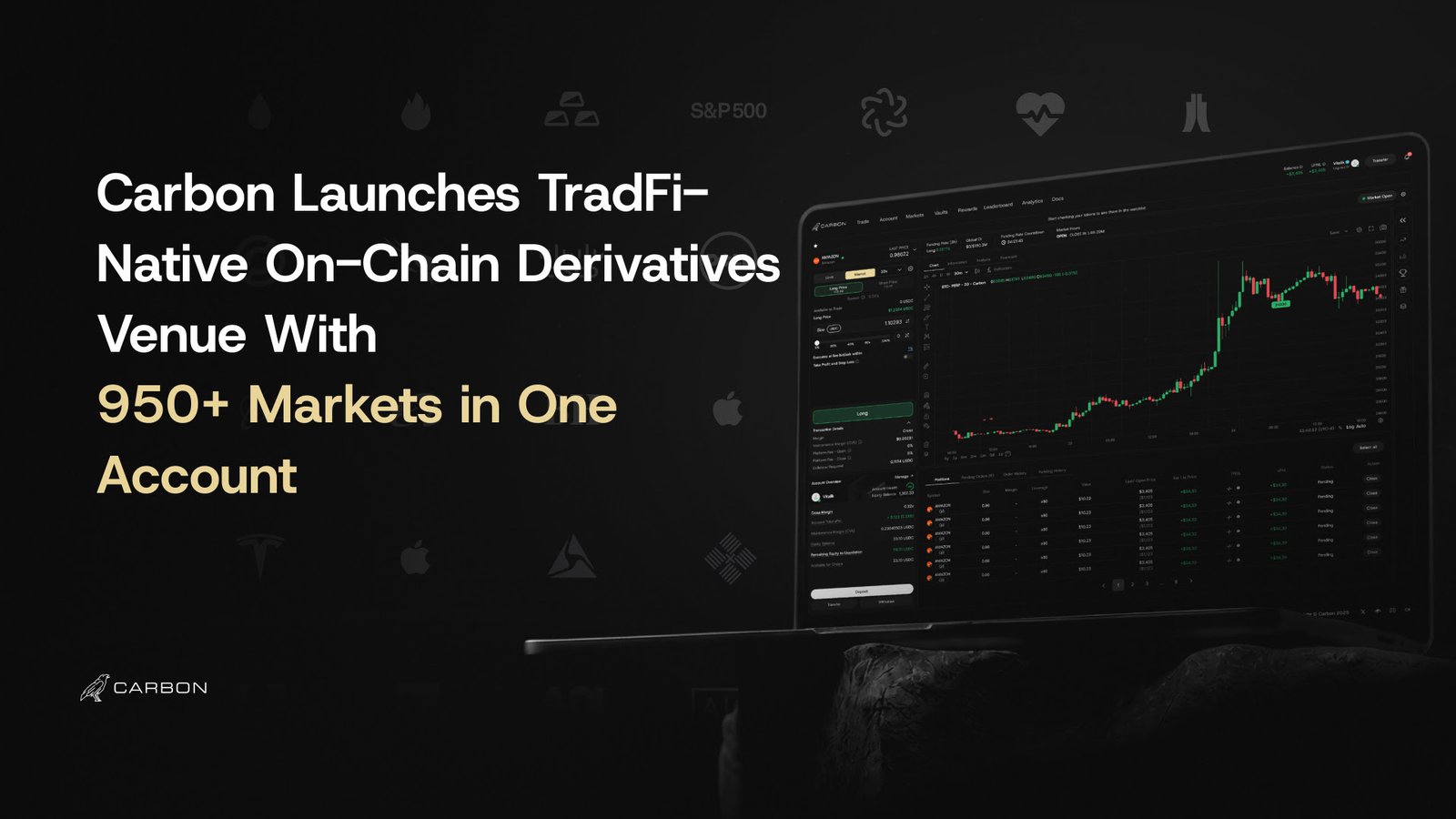 Carbon Announces TradFi-Native On-Chain Derivatives Venue With 950+ Markets in One Account ⋆ ZyCrypto